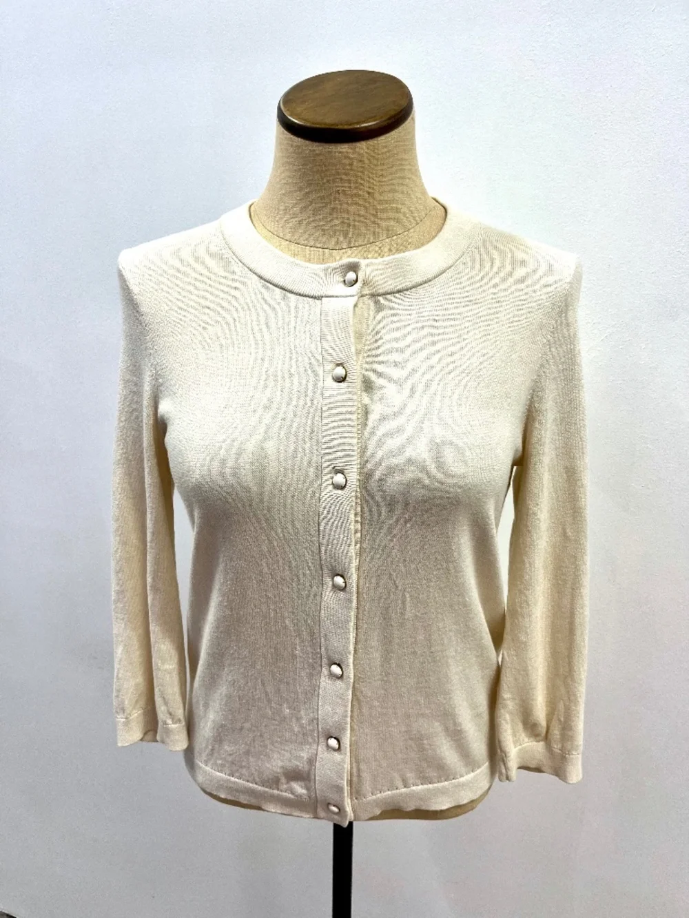 Kate Spade Sofia Cardigan - S - Spun silk / cashmere / cotton - 3/4 sleeve